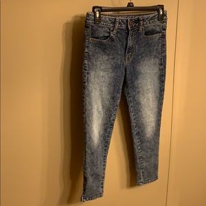American Eagle Hi-Rise Jegging Crop Super Stretch